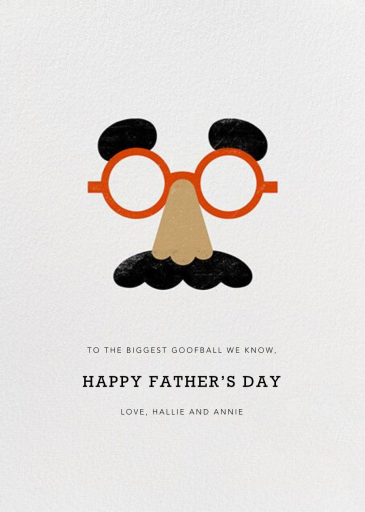 Goofball - Father's Day Card by Paperless Post