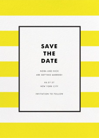 Stripe Suite (Save the Date) by kate spade new york