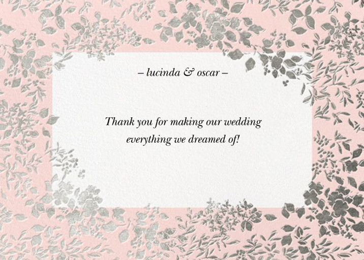 Richmond Park (Stationery) - Thank You Card by Oscar de la Renta