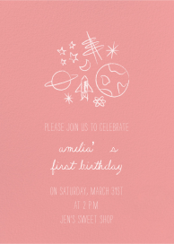 Space Bunch - Birthday Invitation by Paperless Post