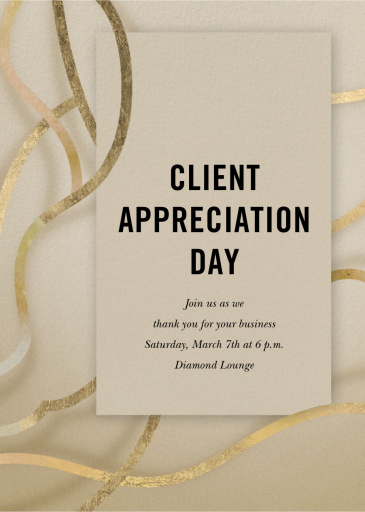 Biotic - Client Appreciation Invitation by Kelly Wearstler