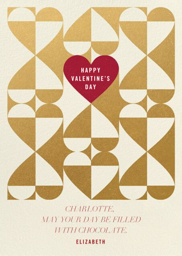 Balanced Hearts - Valentine's Day Card by Paperless Post