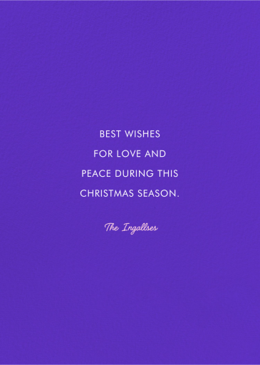 Gold Peace by Carolyn Suzuki Studio - Back