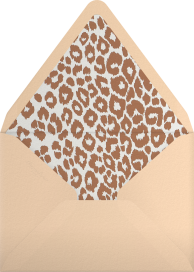 Tiger Party - Schumacher Envelope