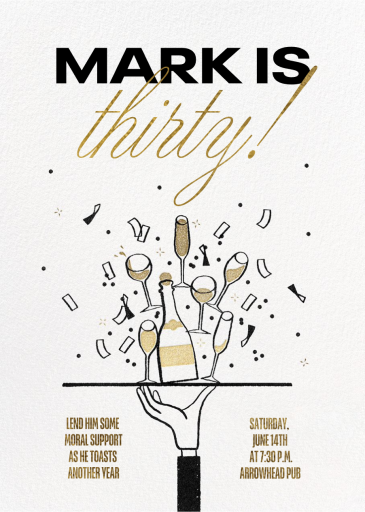 Tray Cool - Birthday Invitation by Paperless Post