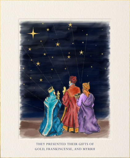 The Magi - Día de Reyes Invitation by Paperless Post