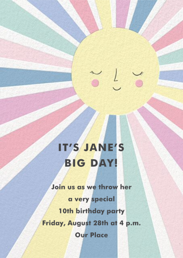 Sunny Party by Meri Meri