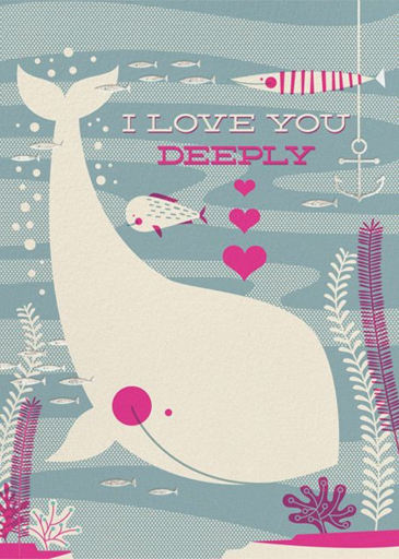 Deep Love - Valentine's Day Card by Hello!Lucky