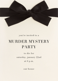 Cambon - Murder Mystery Invitation by Paperless Post