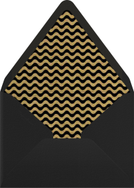 Harlequin Mask - Paperless Post Envelope