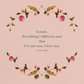 Cortile (Square) - Valentine's Day Card by Venamour