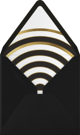 Gilded Symmetry - Jonathan Adler Envelope