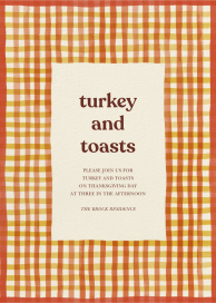 Autumn Checks by Paperless Post