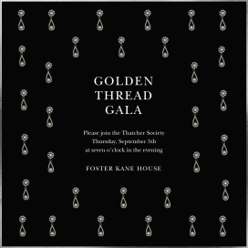 Diamond Drip by Oscar de la Renta