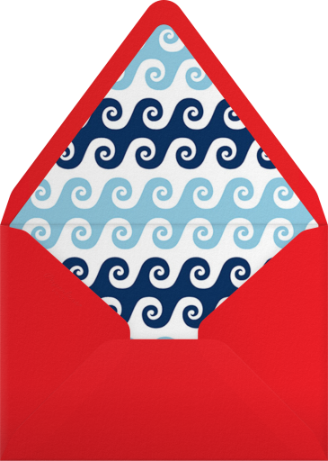 Day at the Marina - Jonathan Adler Envelope