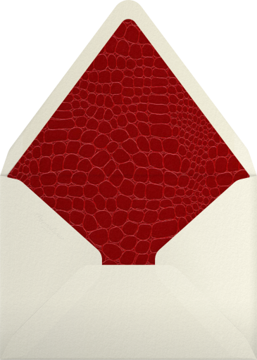 Croc Border - Paperless Post Envelope