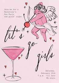 Galentine’s Arrow by Paperless Post
