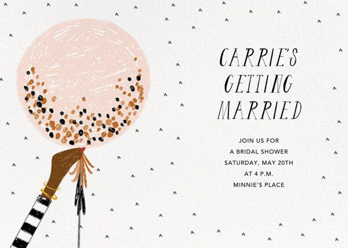 Ready to Burst - Bridal Shower Invitation by Mr. Boddington's Studio