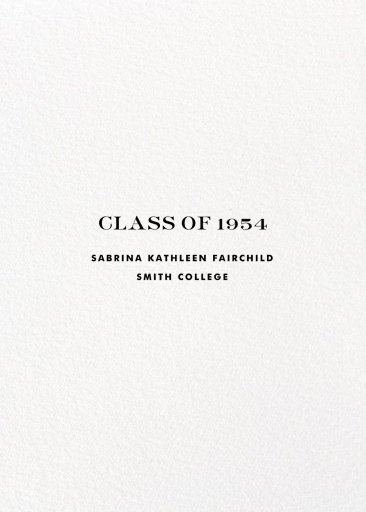 Confetti Photo - Announcement by kate spade new york - Back