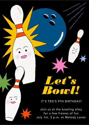 Smiling Pins - Invitation by Min Heo