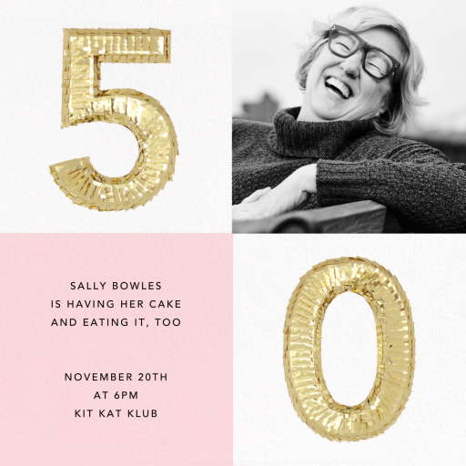 Shine Photo - Birthday Invitation by CONFETTISYSTEM