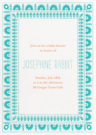 A Splendid Dutch Pot - Baby Shower Invitation by Mr. Boddington's Studio