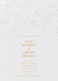 Floral Applique by Oscar de la Renta