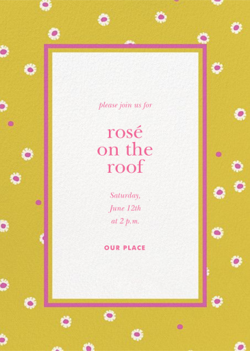 Daisy Days - Wedding Invitation by kate spade new york