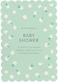 Daisy Love - Baby Shower Invitation by Meri Meri