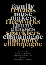 New Year Essentials by Paperless Post