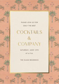 Tiger Party - Party Invitation by Schumacher