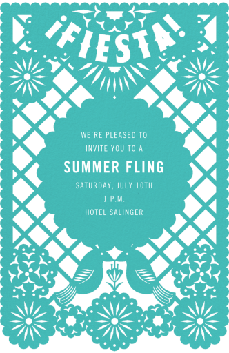 Fiesta Banner - Summer Party Invitation by Paperless Post