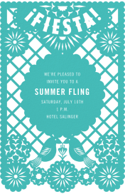 Fiesta Banner - Summer Party Invitation by Paperless Post