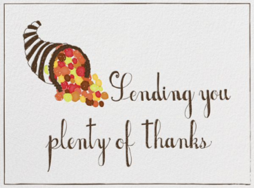 I Love You Plenty - Thanksgiving Card by Mr. Boddington's Studio