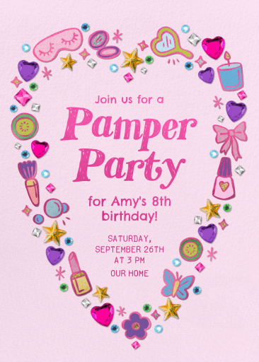 Poised and Pampered - Birthday Invitation by Paperless Post