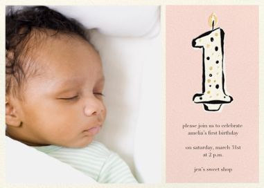 Daisy Place Birthday (Photo) - Birthday Invitation by kate spade new york