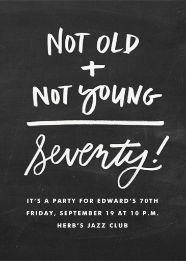 Life in the Middle - Invitation by Cheree Berry Paper & Design