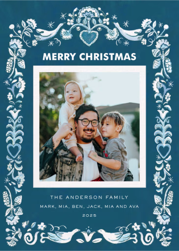 Winter Nest (Abby Little Jessup) - Christmas Card by Dogwood Hill