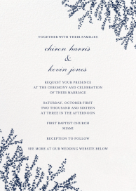 Forsythia Golden Corners - Wedding Invitation by Paperless Post