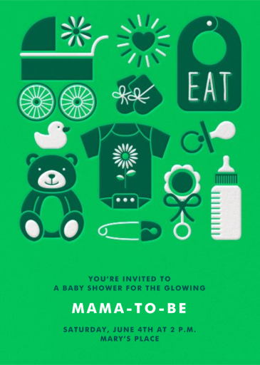 Baby Gear - Baby Shower Invitation by Paperless Post