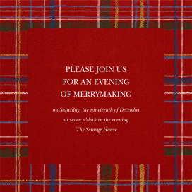 Contemporary Plaid by Paperless Post