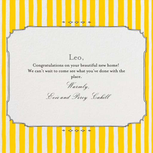 Cirque Congratulations - Greeting Card by Paperless Post - Back