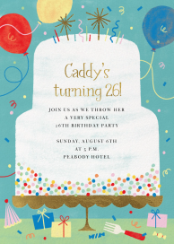 Big Cake - Birthday Invitation by Paperless Post