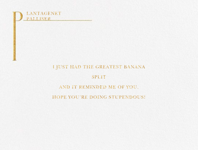 Béranger - Stationery by Paperless Post