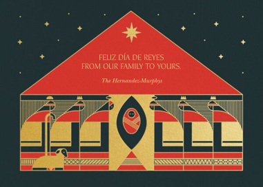 Royal Beauty - Día de Reyes Card by Paperless Post