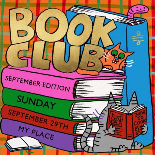 Book Club Doodles by Gentle Thrills