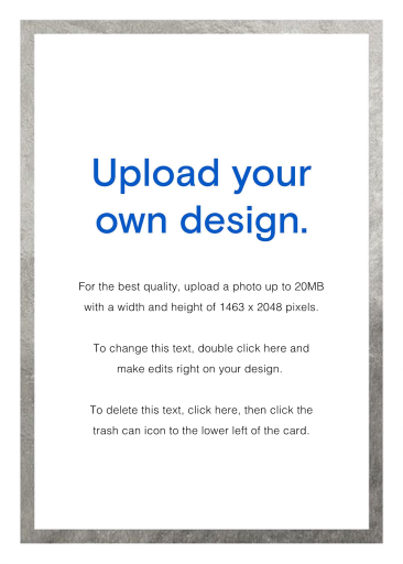 Custom Foil (Two-Sided) - Invitation by Paperless Post