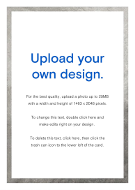 Custom Foil (Two-Sided) by Paperless Post