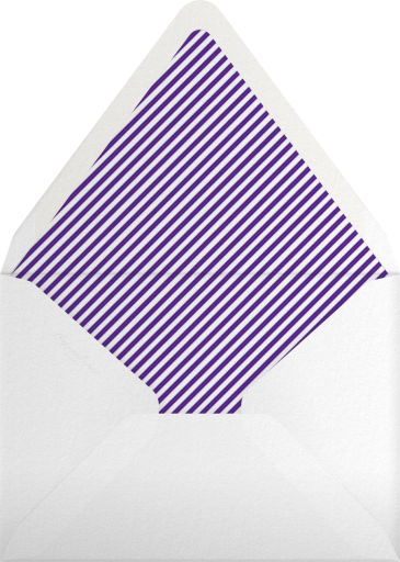 Stripe Border - Paperless Post Envelope