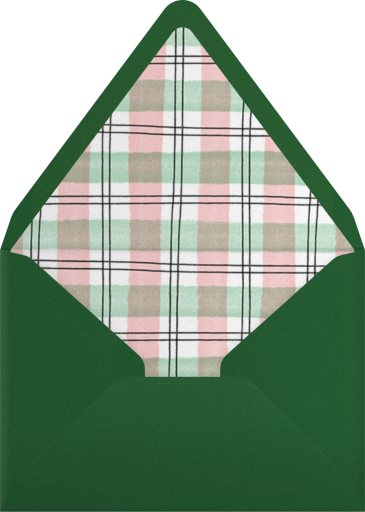 Jolly Greenery - Paperless Post Envelope